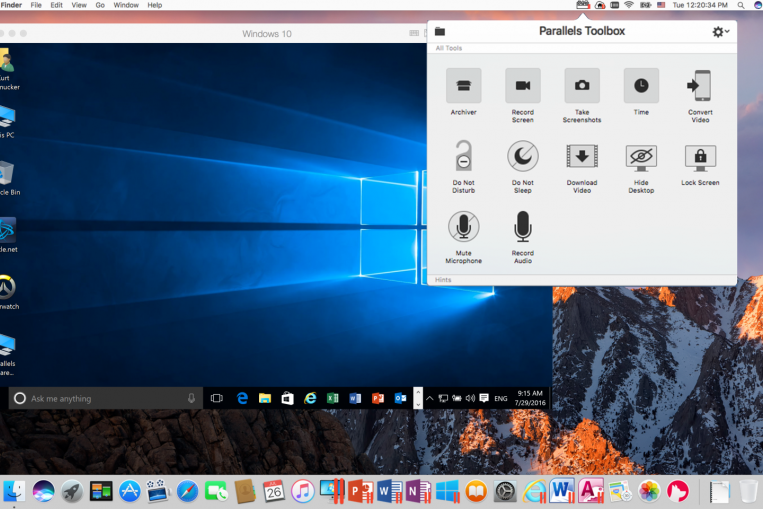 parallels desktop 12 for mac new features